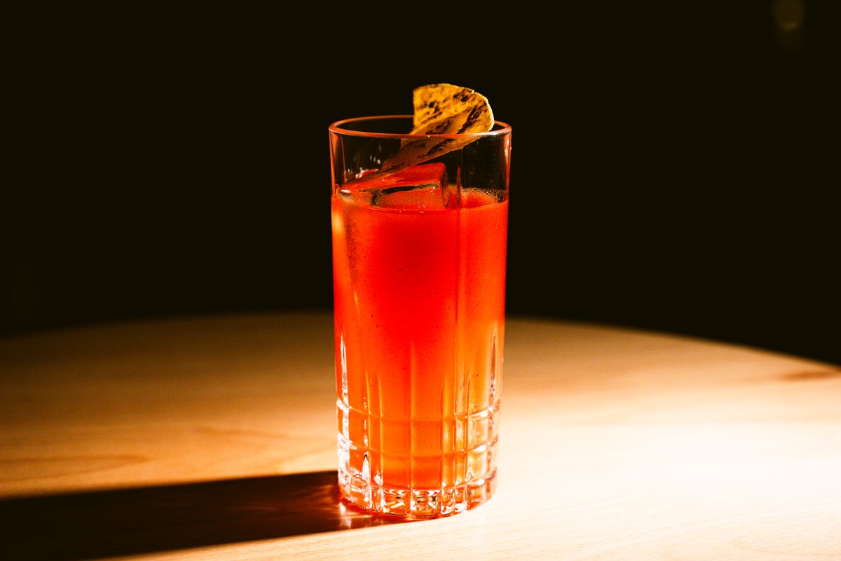 Midnight Fire cocktail